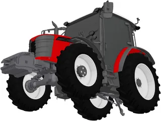 Massey Ferguson MF 4700 M 3D Model