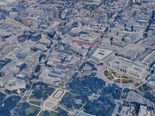 Washington City, DC, USA (2024) 3D Model