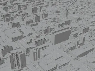 Lincoln City, NE, USA (2024) 3D Model