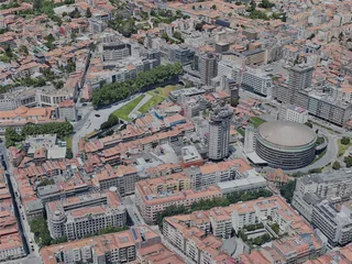 Porto City, Portugal (2023) 3D Model