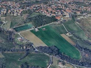 San Marino City, Italy (2024) 3D Model