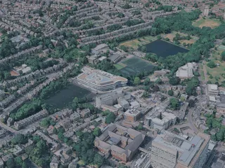 Sheffield City, UK (2023) 3D Model