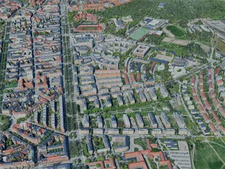 Stockholm City, Sweden (2023) 3D Model