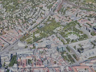 Bratislava City, Slovakia (2023) 3D Model