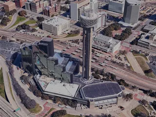 Dallas City, TX, USA (2024) 3D Model