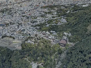 Kyoto City, Japan (2024) 3D Model