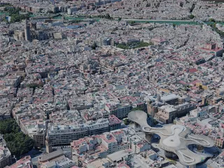 Seville City, Spain (2023) 3D Model