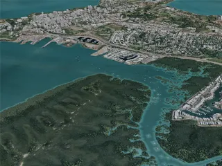 Darwin City, Australia (2022) 3D Model