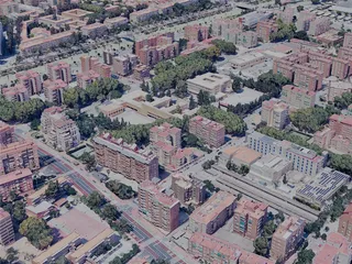 Murcia City, Spain (2023) 3D Model