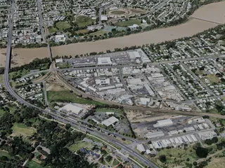 Rockhampton City, Australia (2022) 3D Model