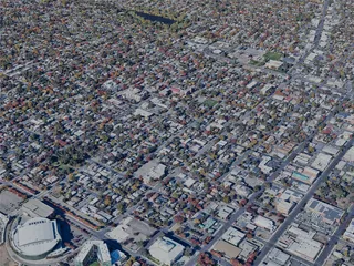 Stockton City, USA (2024) 3D Model