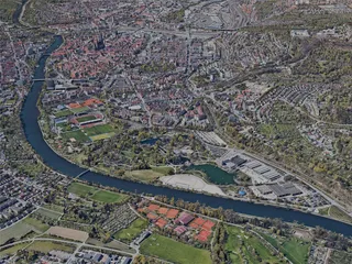 Ulm City, Germany (2022) 3D Model