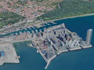 Aarhus City, Denmark (2023) 3D Model