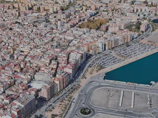 Algeciras City, Spain (2023) 3D Model