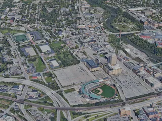 Rochester City, USA (2023) 3D Model