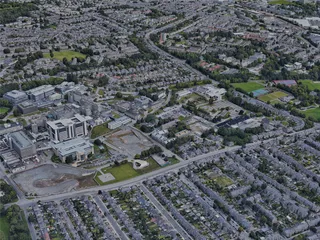 Aberdeen City, UK (2022) 3D Model