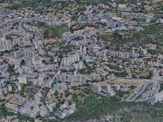 Ajaccio City, France (2023) 3D Model