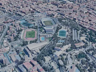 Alicante City, Spain (2023) 3D Model