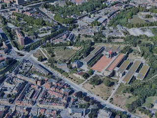 Amiens City, France (2022) 3D Model