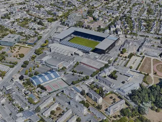 Angers City, France (2022) 3D Model