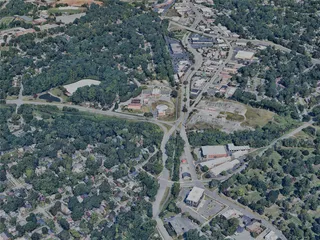 Greensboro City, USA (2023) 3D Model