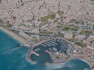 Palma City, Spain (2023) 3D Model