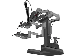 Surgical Robot 3D Model