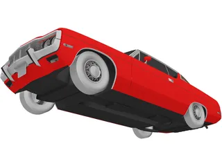 AMC Matador Coupe (1972) 3D Model