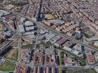 Badajoz City, Spain (2023) 3D Model