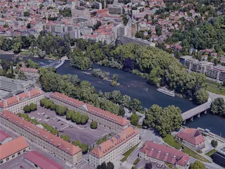 Besancon City, France (2022) 3D Model