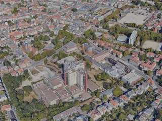 Bielefeld City, Germany (2023) 3D Model