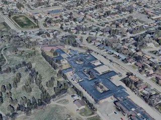 Bismarck City, ND, USA (2023) 3D Model