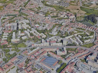 Braga City, Portugal (2022) 3D Model