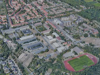 Braunschweig City, Germany (2022) 3D Model