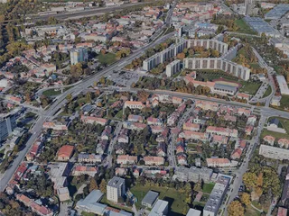 Brno City, Czechia (2023) 3D Model