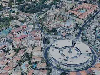 Adeje City, Spain (2023) 3D Model