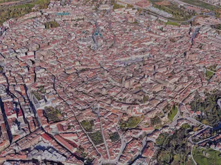 Caceres City, Spain (2023) 3D Model