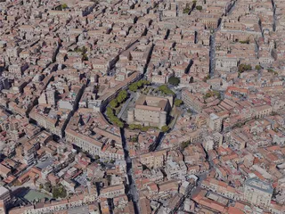 Catania City, Italy (2023) 3D Model