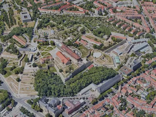 Erfurt City, Germany (2022) 3D Model