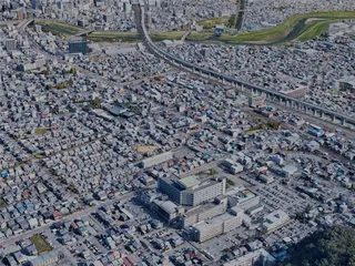 Fukui City, Japan (2023) 3D Model