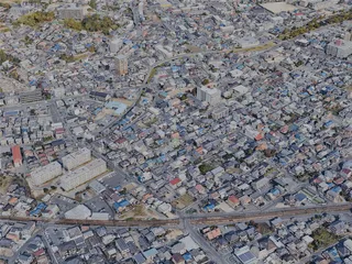 Fukuyama City, Japan (2023) 3D Model