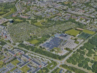 Helsingborg City, Sweden (2022) 3D Model