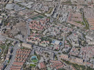 Jerez de la Frontera City, Spain (2023) 3D Model