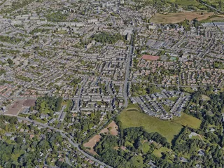 Le Mans City, France (2022) 3D Model