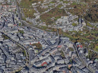 Lugo City, Spain (2023) 3D Model