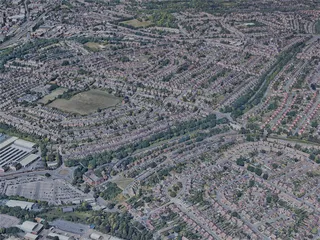 Luton City, UK (2022) 3D Model