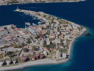 Messina City, Italy (2023) 3D Model