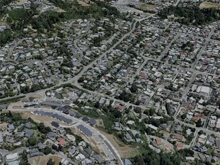 Nelson City, New Zealand (2022) 3D Model