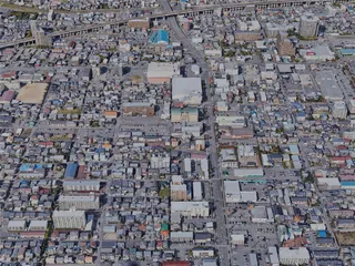 Niigata City, Japan (2023) 3D Model