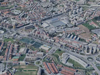 Braga City, Portugal (2024) 3D Model